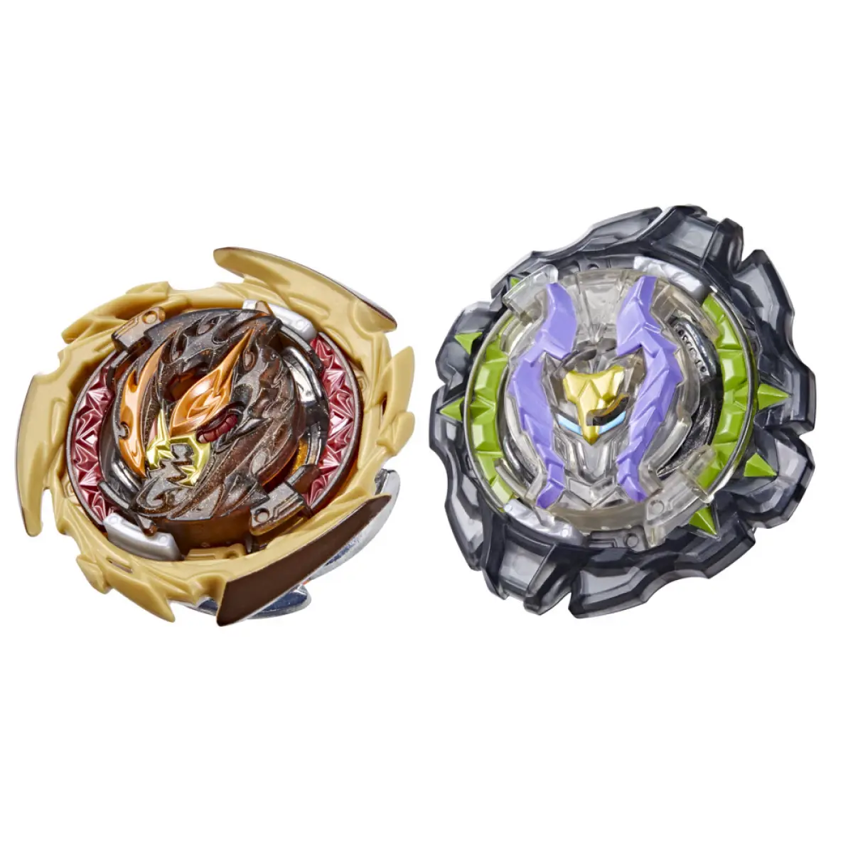 Beyblade Burst Quaddrive Destruction Ifritor I7 And Stone Nemesis N7 Spinning Top Dual Pack, 8Yrs+