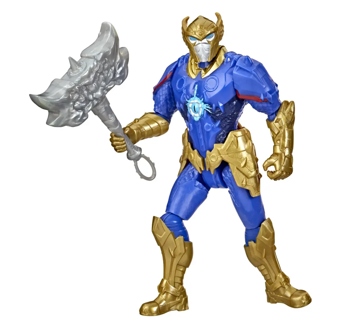 Hasbro Avengers Mech Strike Monster Hunters Thor Toy 6-Inch-Scale Action Figure With Accessory Multicolour, 4Y+