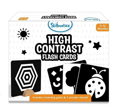 Skillmatics Flash Cards High Contrast Multicolour 1Y+