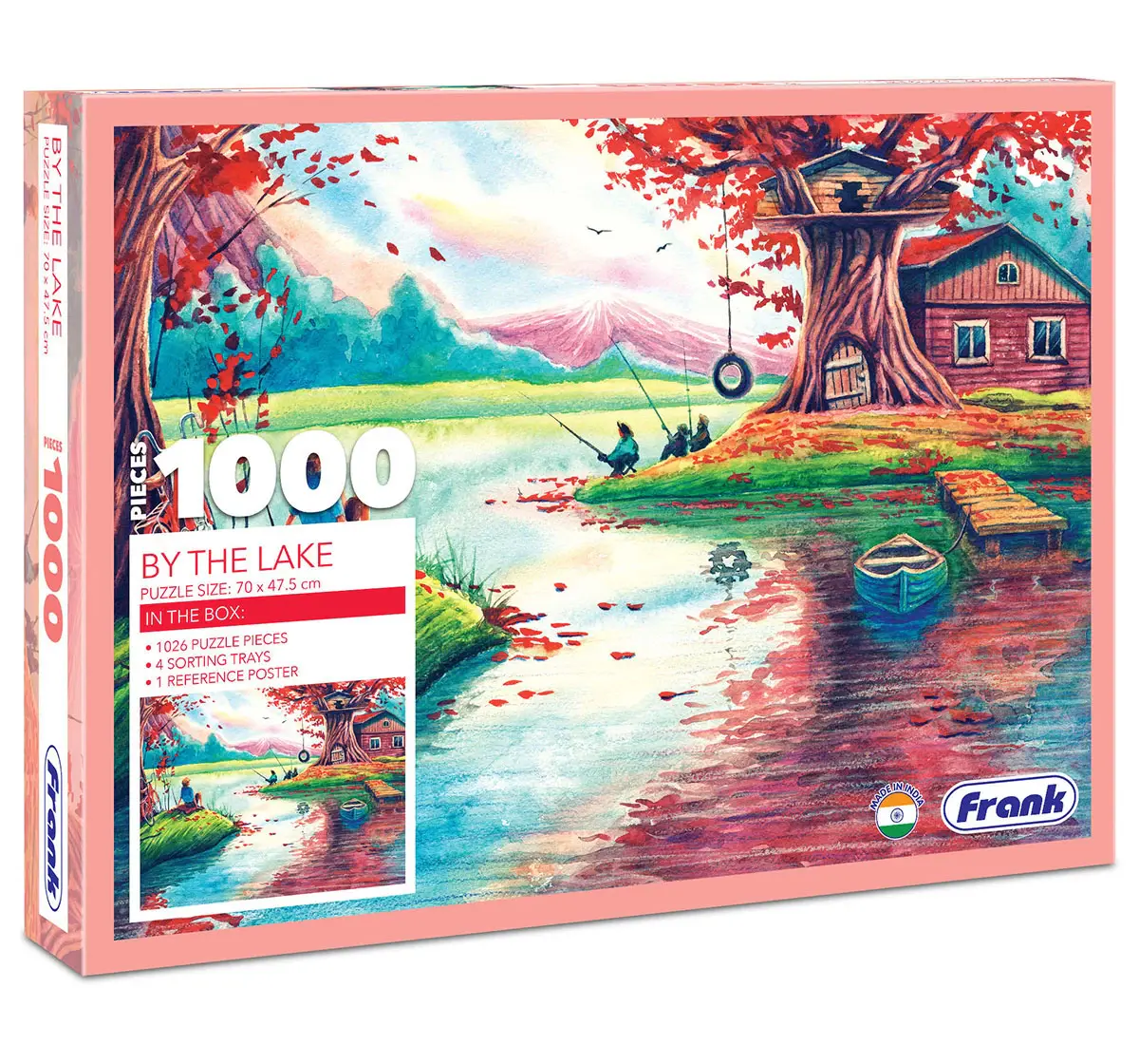 Buy Frank By The Lake, 1000 Pieces Jigsaw Puzzle, 15Y+ Online | Hamleys ...