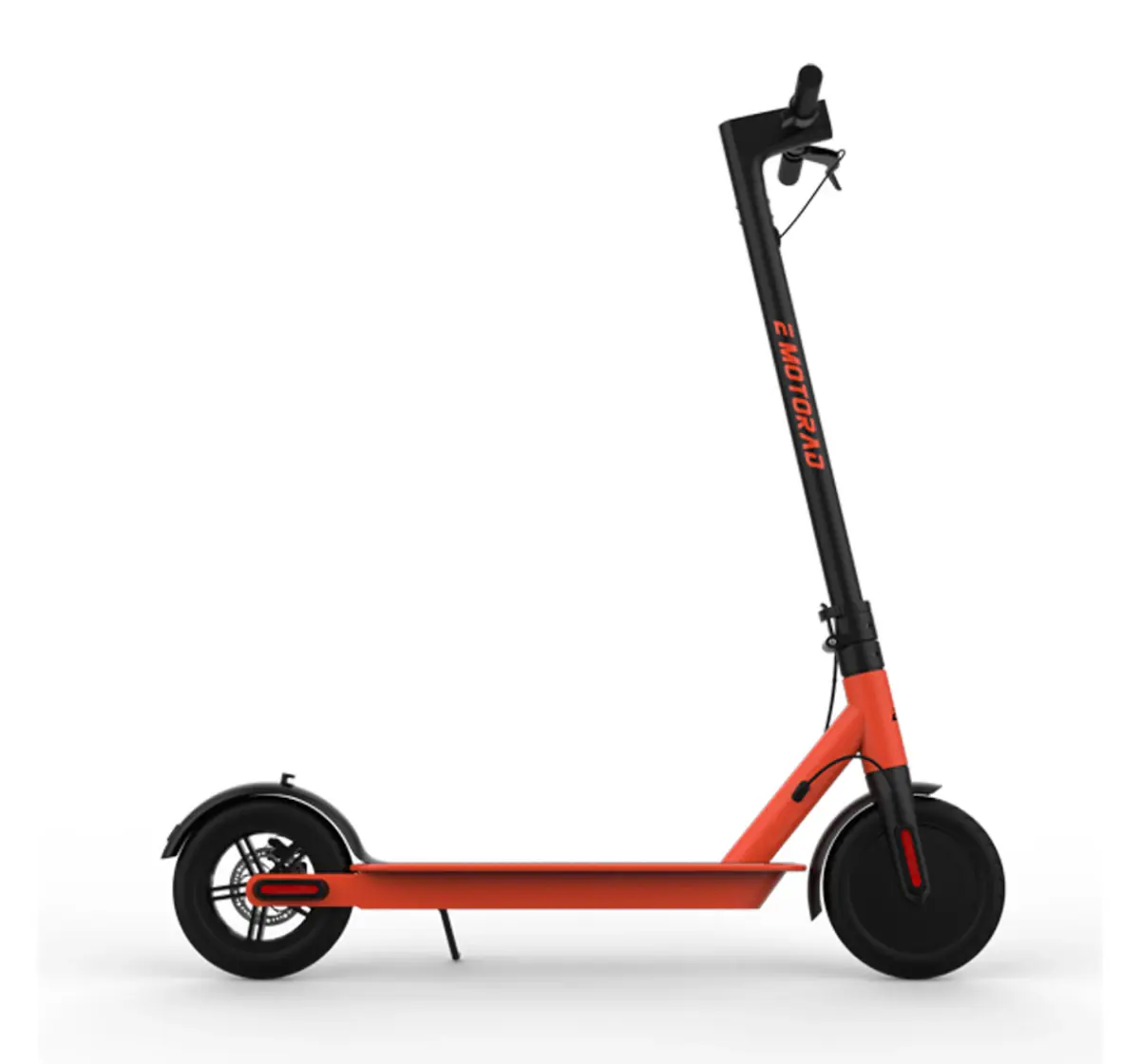 Emotorad Lil E Electric Kick Scooter Foldable Aluminium Alloy Frame, 7.8Ah Battery, 250W Front Hub Motor, Easy Acceleration With Upto 25 Km Range, Red, 12Y+