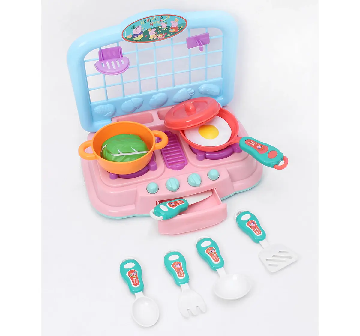 Striders Peppa Pig Realistic Kitchen Set, 3Y+