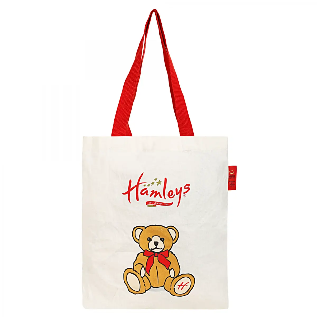 Hamleys Bear Shopper Bag, Shoulder Bag, College Bag, Shopping Bag, 10Y+, Multicolour