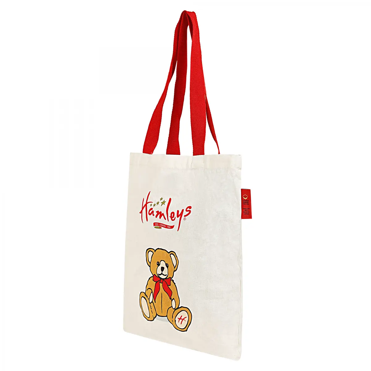 Hamleys Bear Shopper Bag, Shoulder Bag, College Bag, Shopping Bag, 10Y+, Multicolour