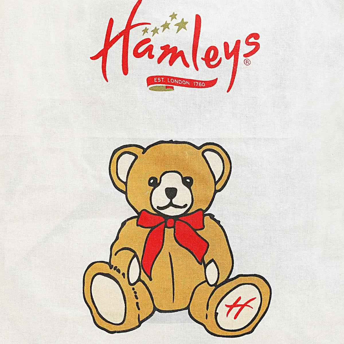 Hamleys Bear Shopper Bag, Shoulder Bag, College Bag, Shopping Bag, 10Y+, Multicolour