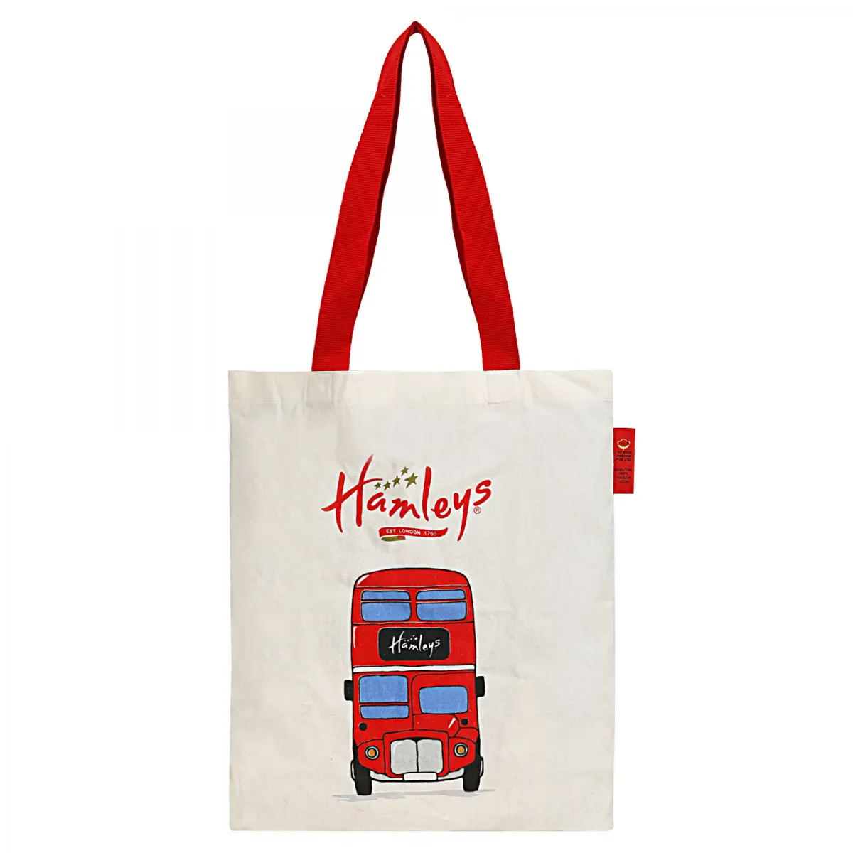 Hamleys Bus Shopper Bag, Shoulder Bag, College Bag, Shopping Bag, 10Y+, Multicolour