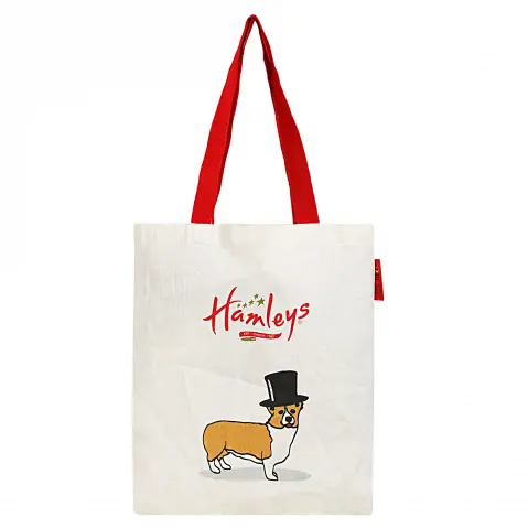 Hamleys Dog Shopping Bag Small, White