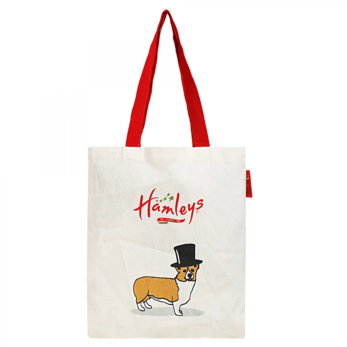 Hamleys Dog Shopping Bag Small, White