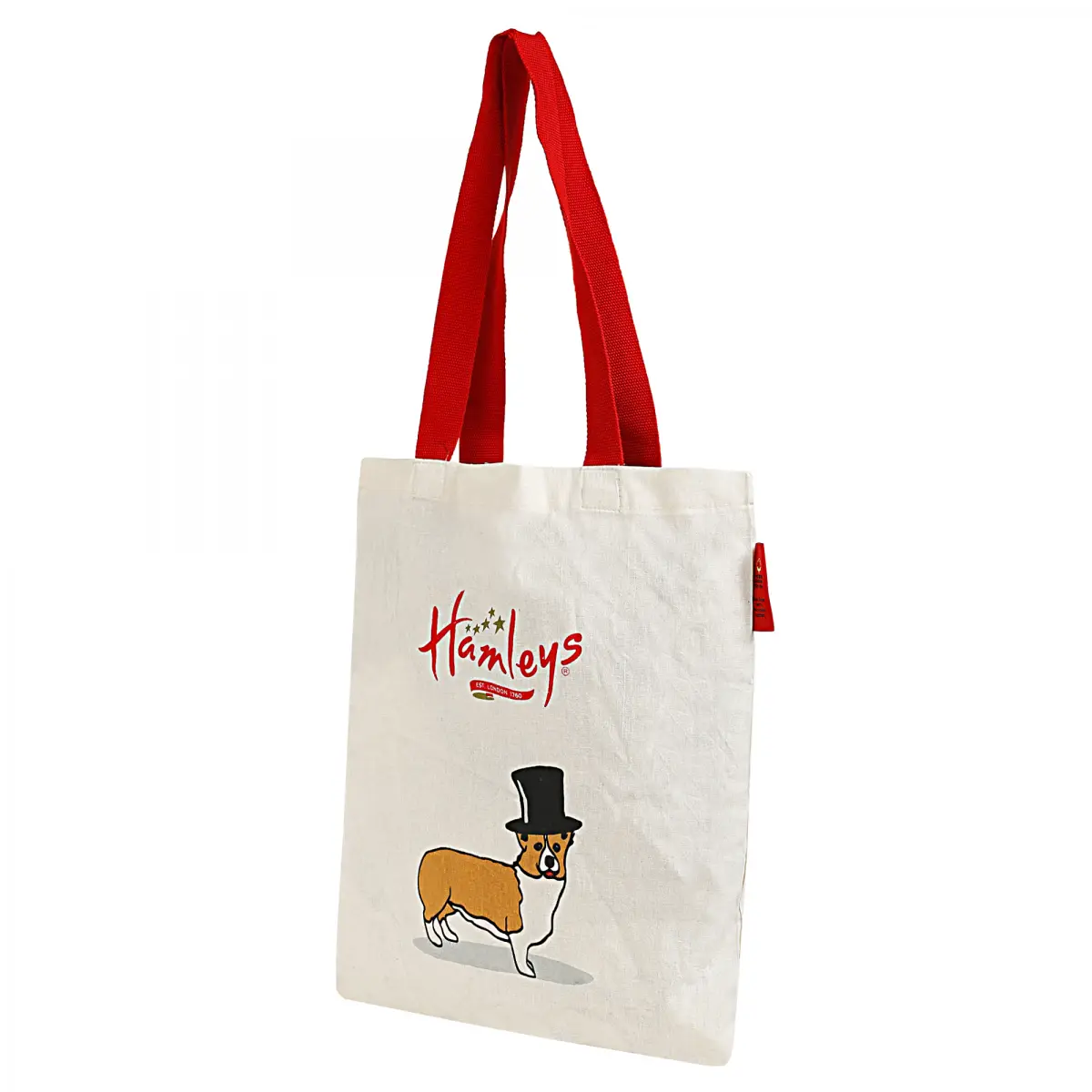 Hamleys Dog Shopping Bag Small, White