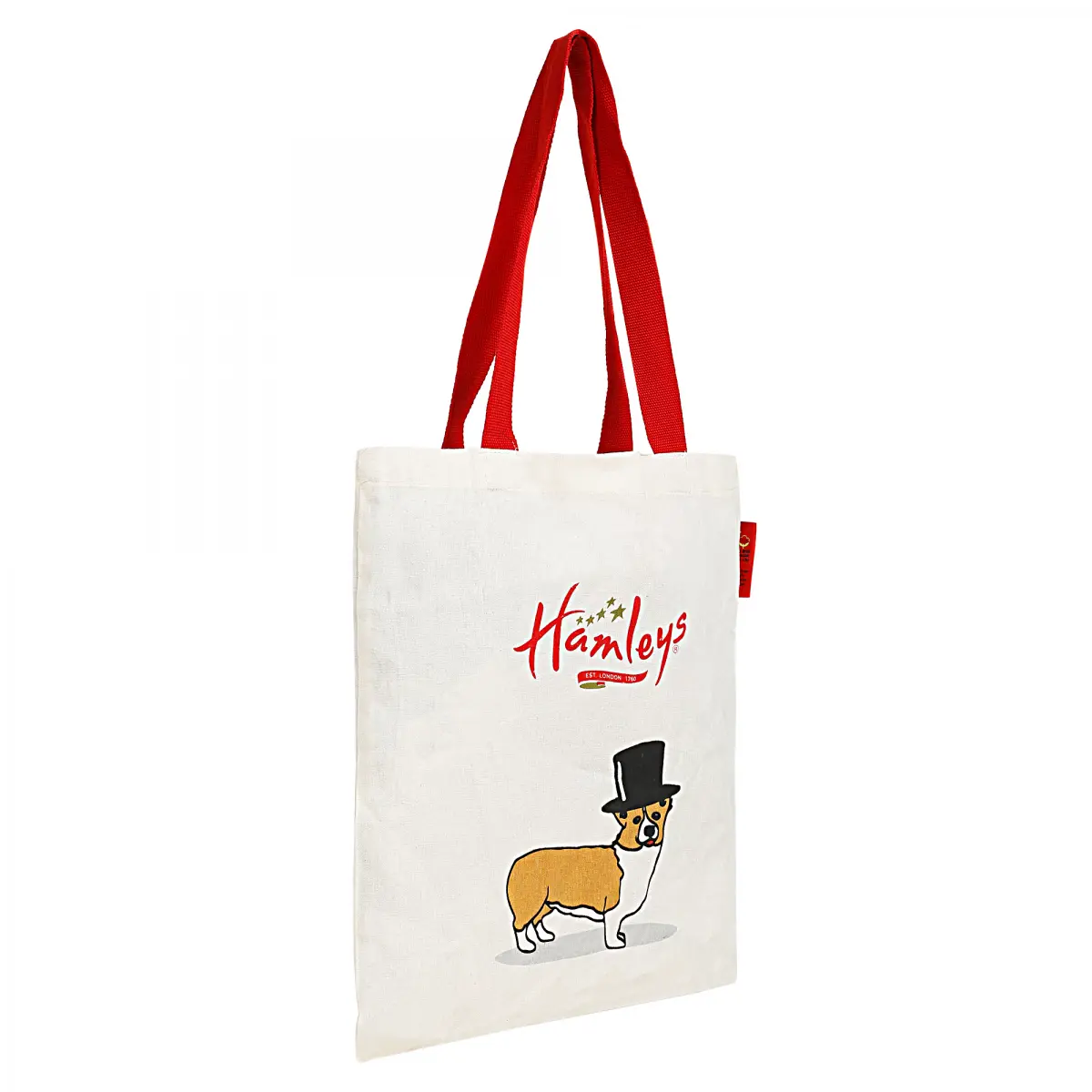 Hamleys Dog Shopping Bag Small, White