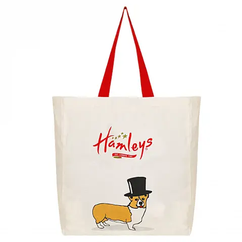 Hamleys Dog Shopper Bag, Shoulder Bag, College Bag, Shopping Bag, 10Y+, Multicolour