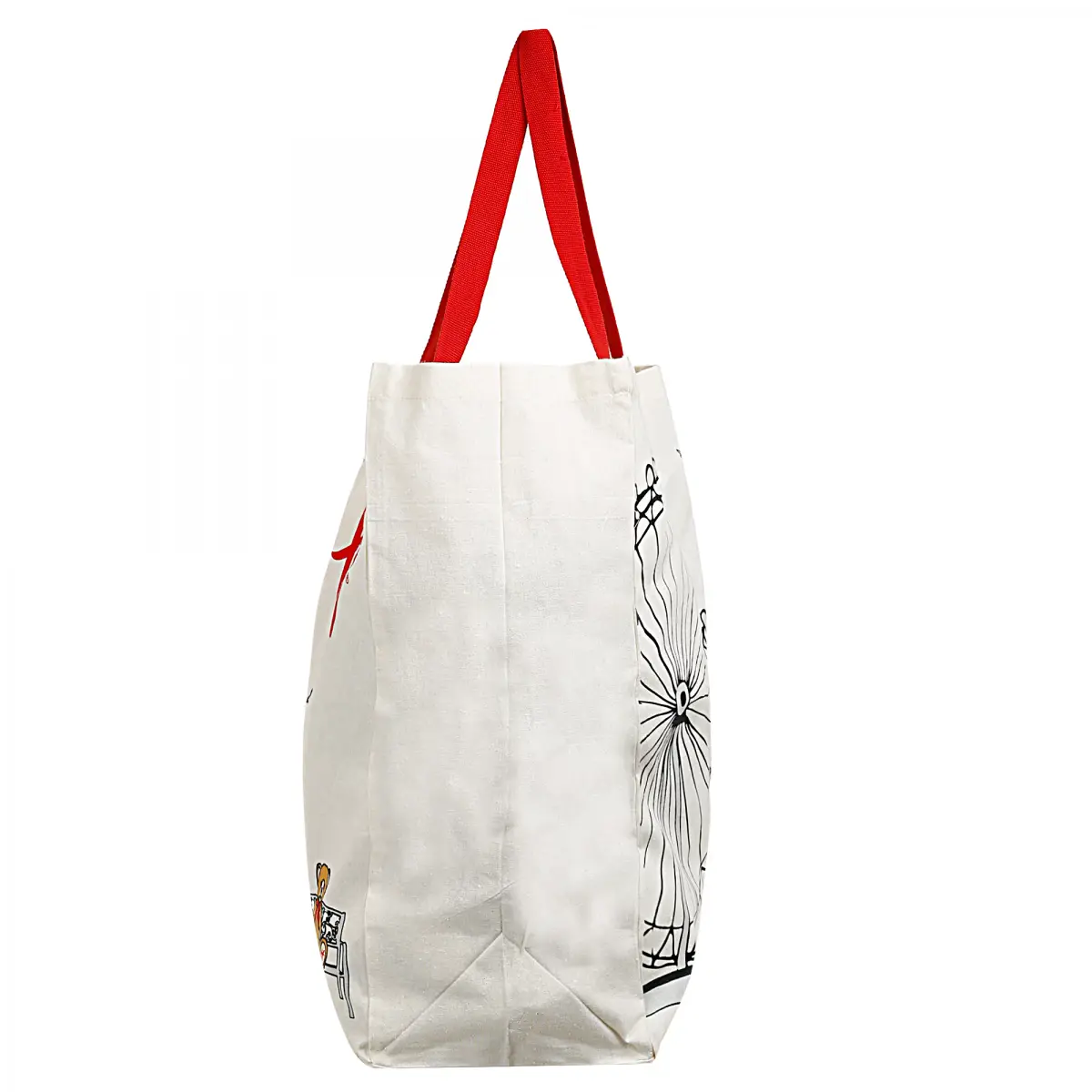 Hamleys Ferris Wheel Shopping Bag Large, White