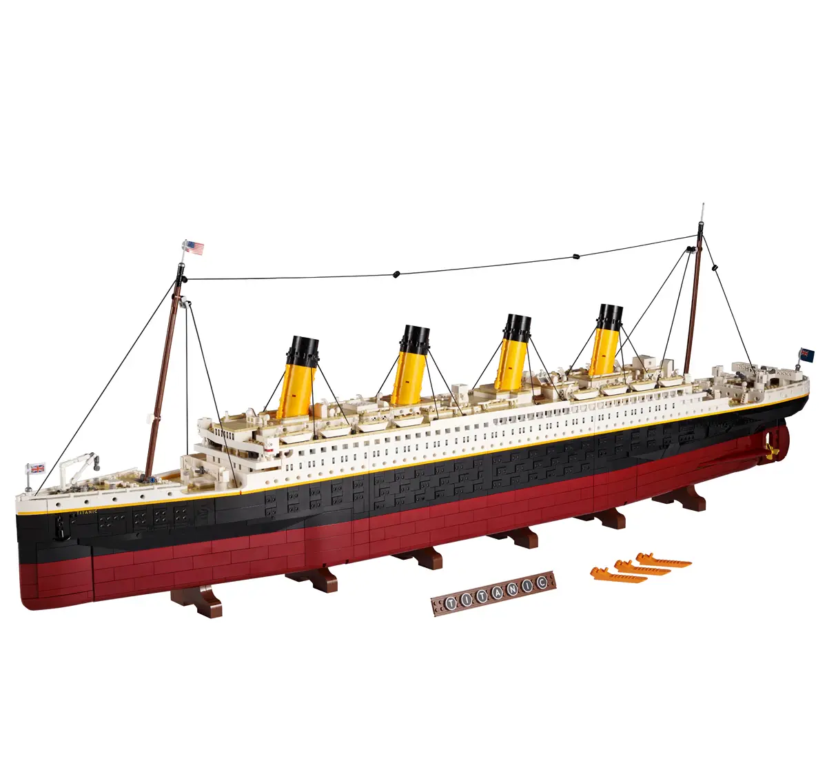 LEGO Titanic Block Building Kit, Multicolour, 18Y+