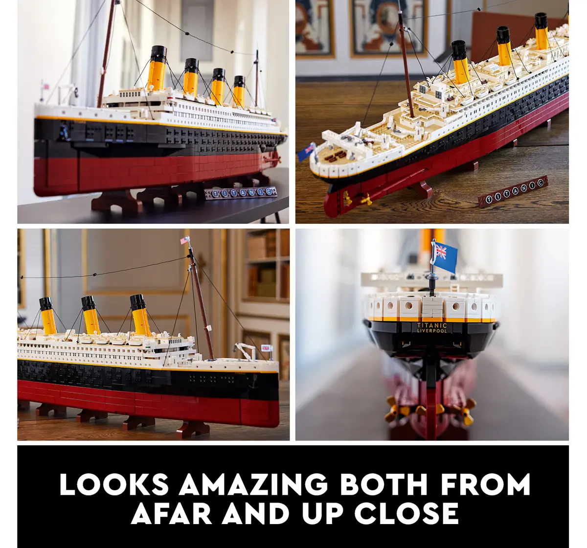 LEGO Titanic Block Building Kit, Multicolour, 18Y+