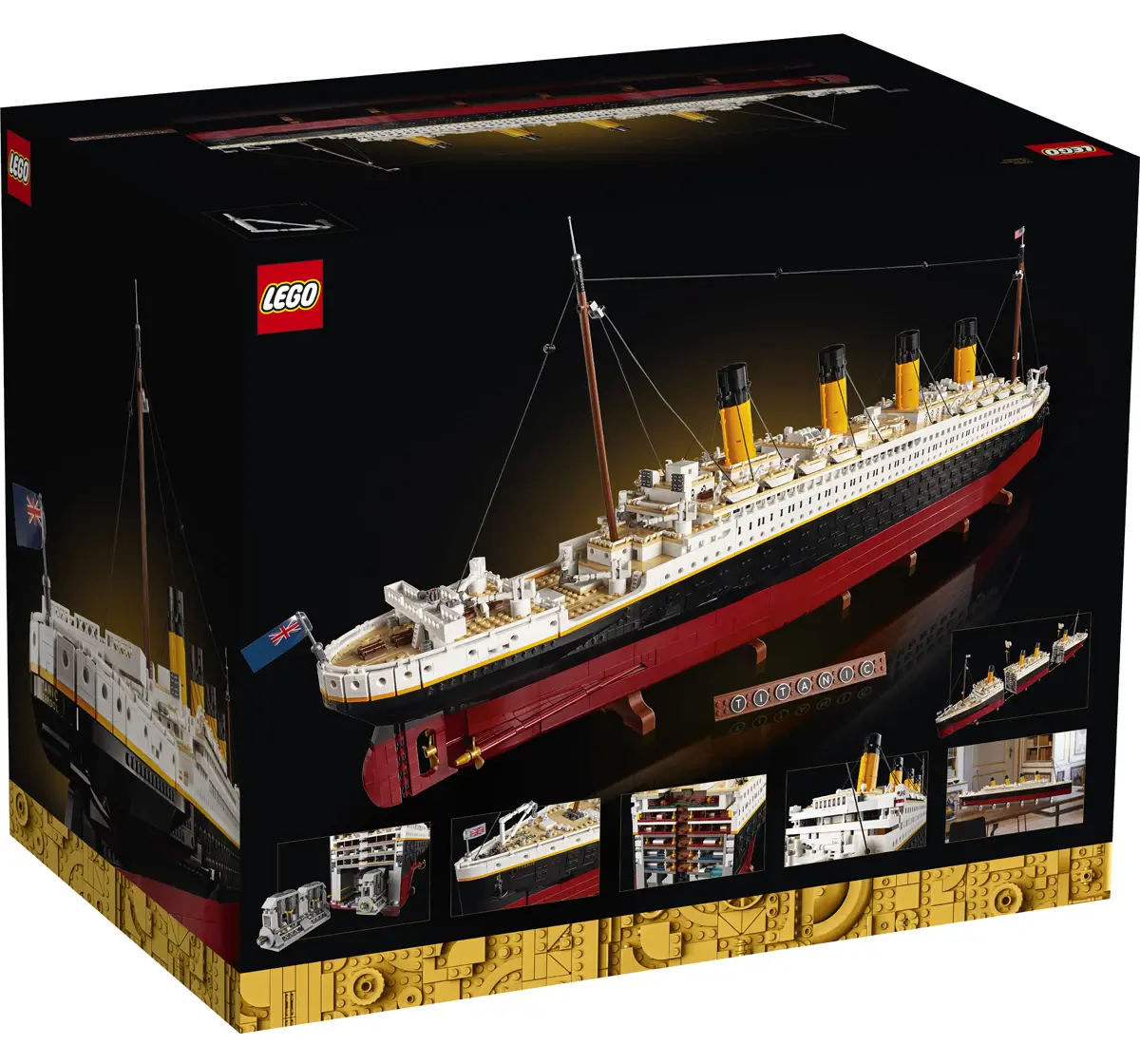 LEGO Titanic Block Building Kit, Multicolour, 18Y+