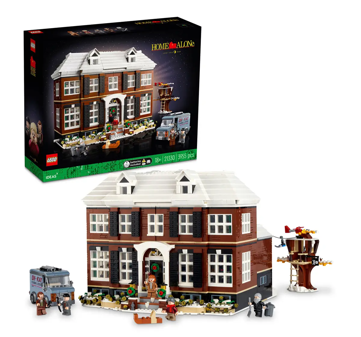 LEGO Ideas Home Alone Exclusive Building Set, 3957 Pieces, Multicolour, 18Y+