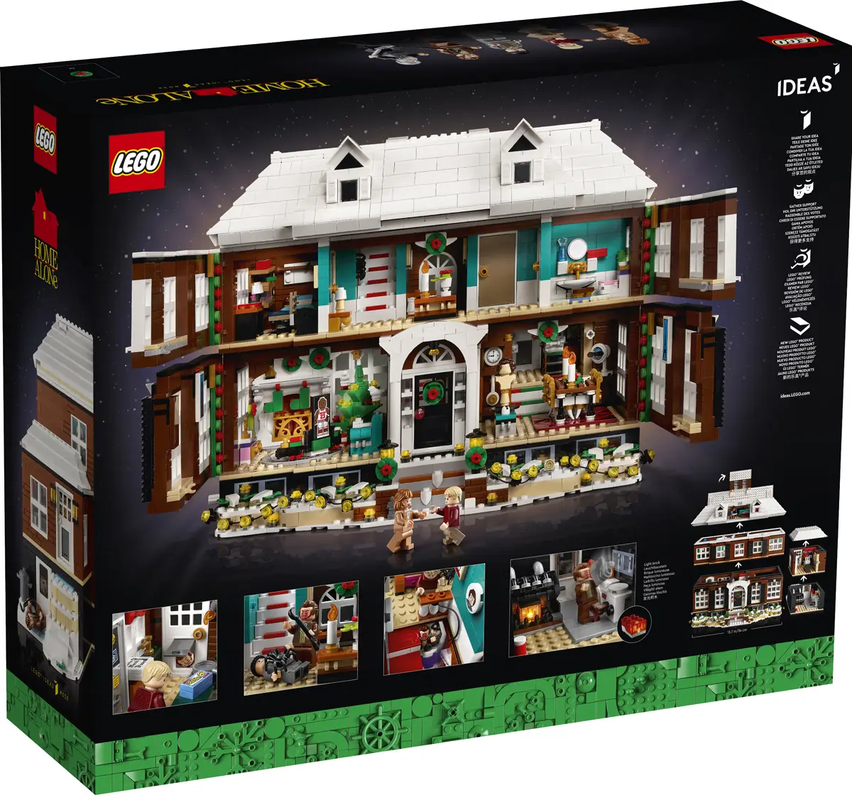 LEGO Ideas Home Alone Exclusive Building Set, 3957 Pieces, Multicolour, 18Y+