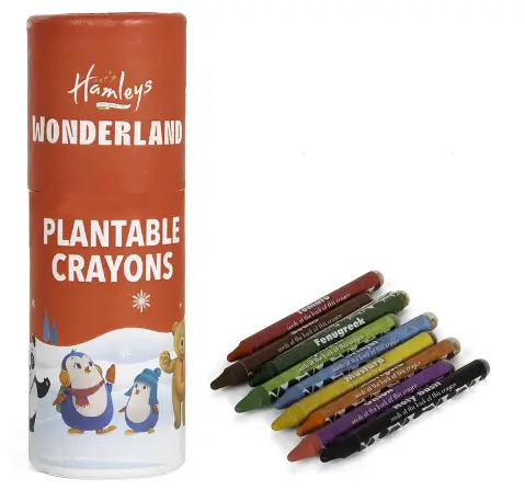 Hamleys Plantable Crayons, Pack of 9, 3Y+
