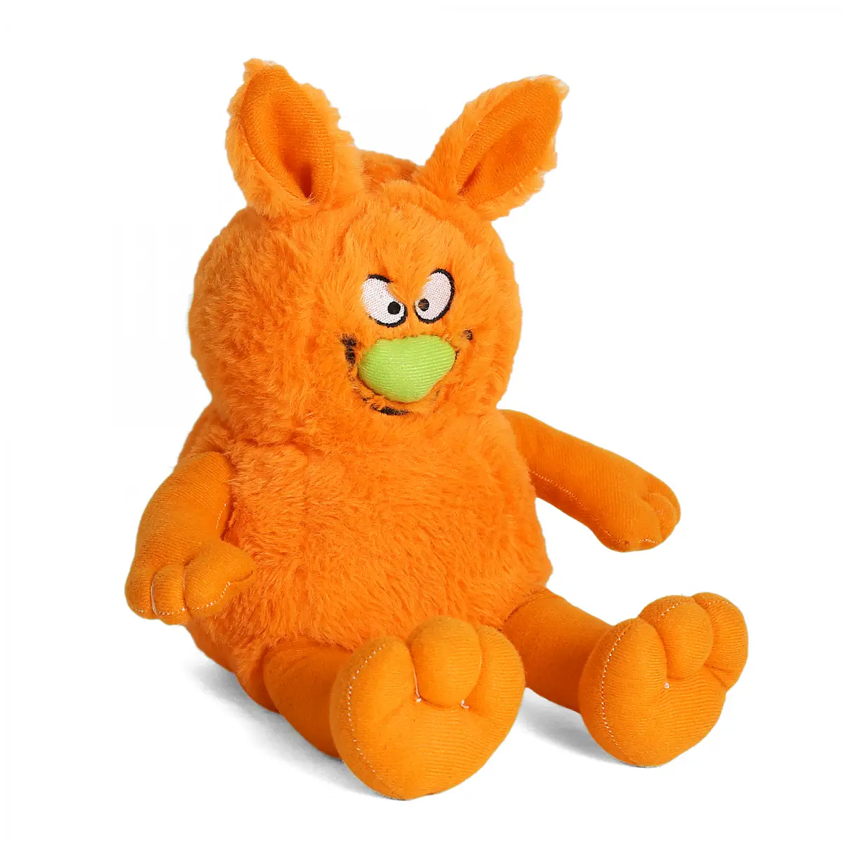 Hamleys Pap Ziggles Soft Toys for Kids, 3Y+, Orange
