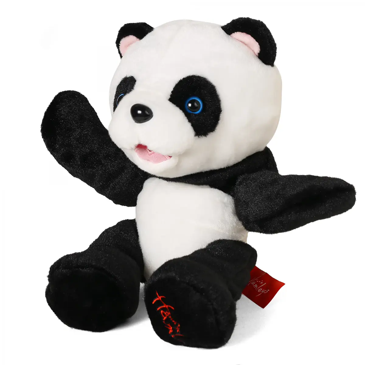 Hamleys Percy Laughing Panda, 18M, Black & White