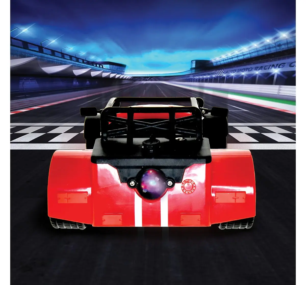 Playzu R/C Car Die-Cast Spray R/C Classic - R Red 6 Years+