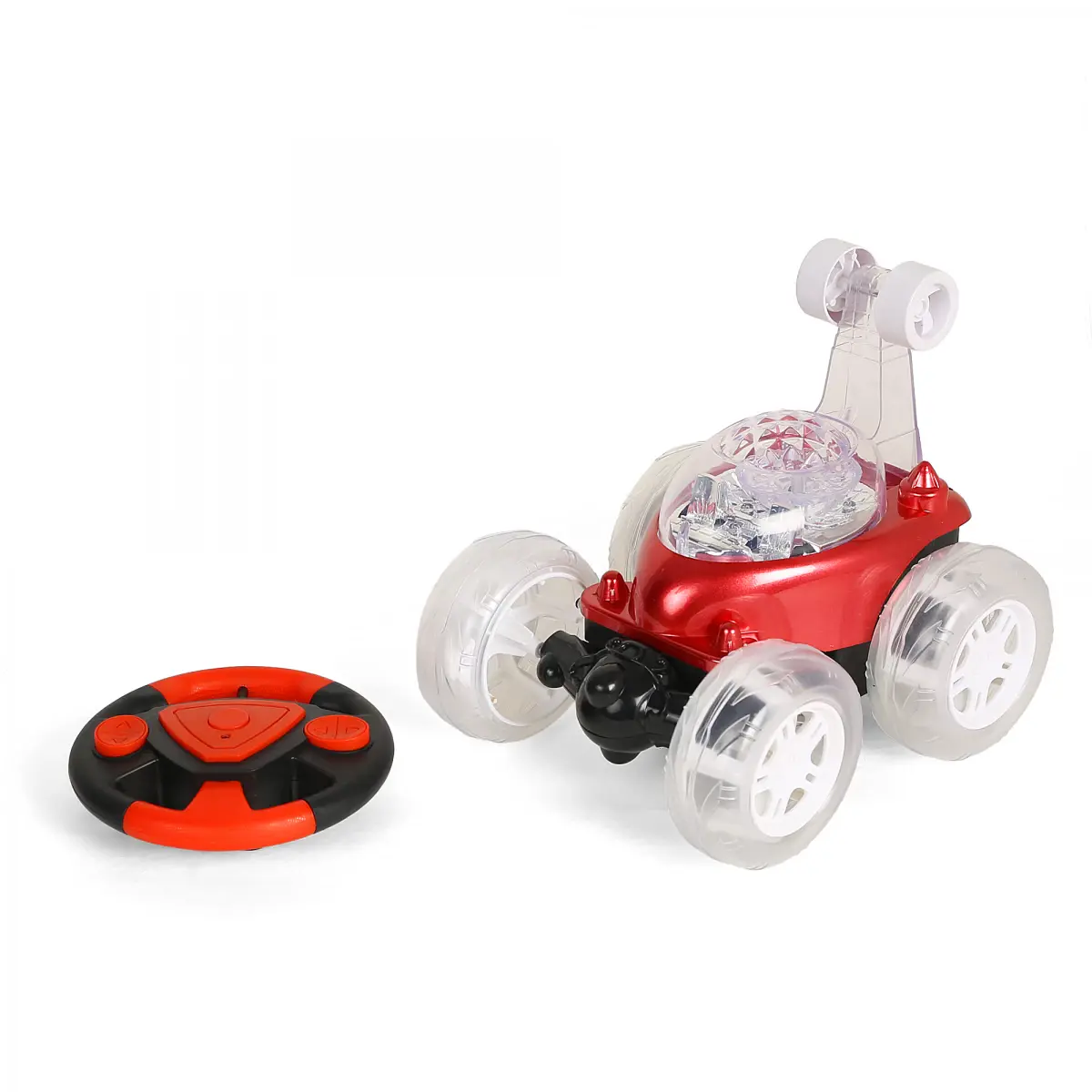 Ralleyz Rustler Flip Into All Stunt Racing Action, Remote Control Toys, 4Y+, Red