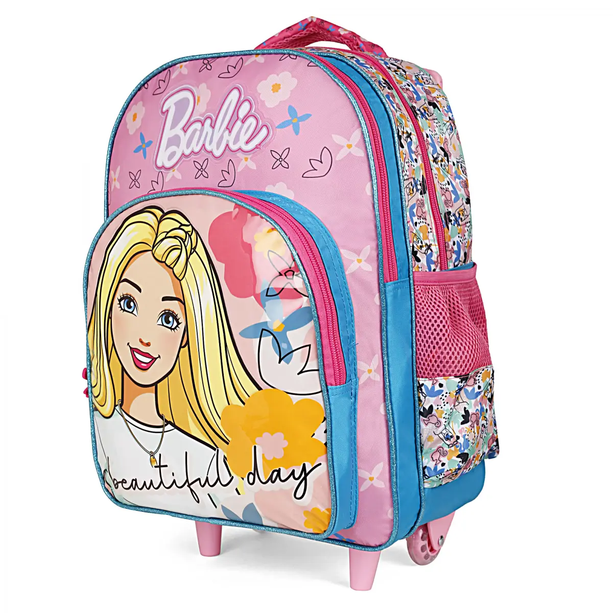 Barbie Beautiful Trolley Bag Pack, 16Inches, Multicolour