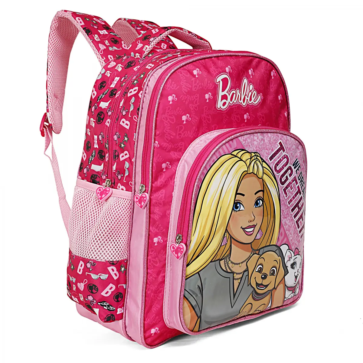 Barbie Beautiful School Bag Pack, Pink, 12Inches, 16Y+