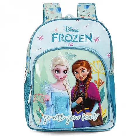 Disney Frozen Heart Bag Pack, 12 inch, Blue