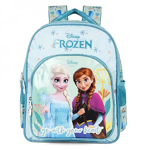 Disney Frozen Heart Bag Pack, 14inch, Multicolour