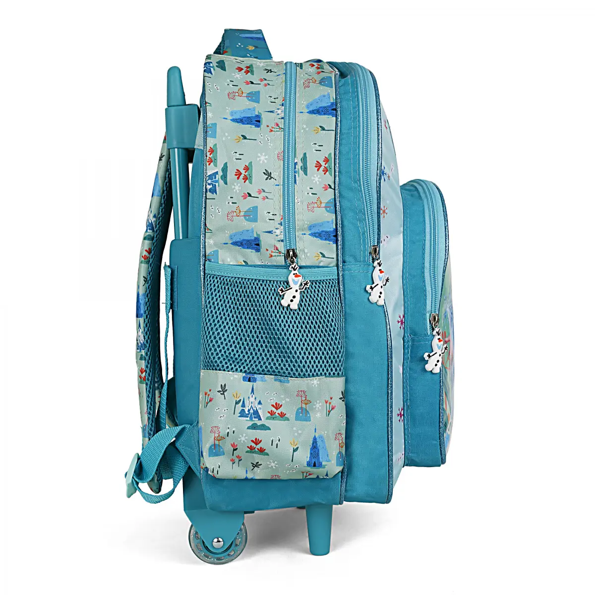 Disney Frozen Heart Trolley Bag, 16Inches, Blue