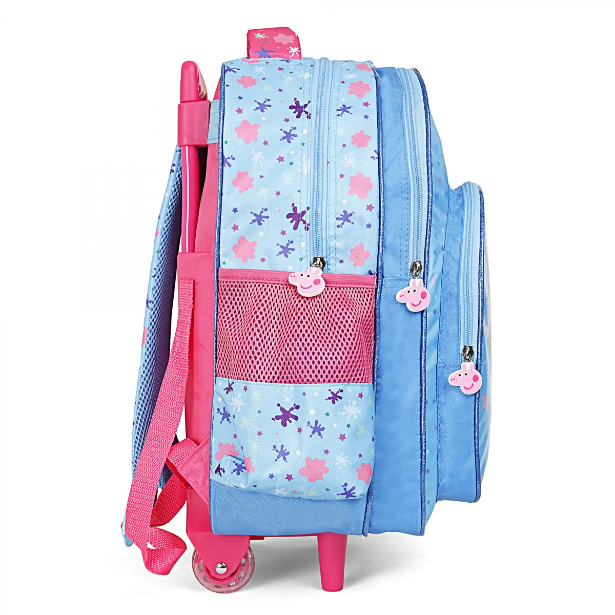 Peppa Pig Canvas Trolley Bag Pack, 41cm, Multicolour