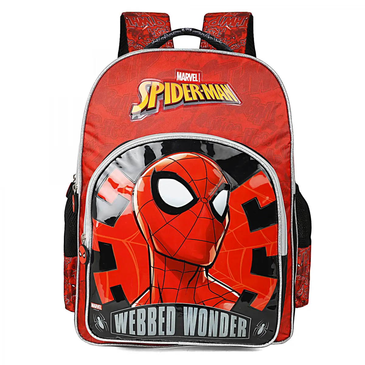 Spider School Bag for Kids Backpack for Children Primary Class Bags Stylish 12Yrs Red