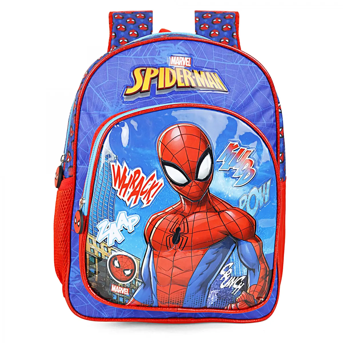 Striders Marvel Spider-Man Zaap School Bags, Cartoon Character Backpack best, Kids for 5Y+, Blue