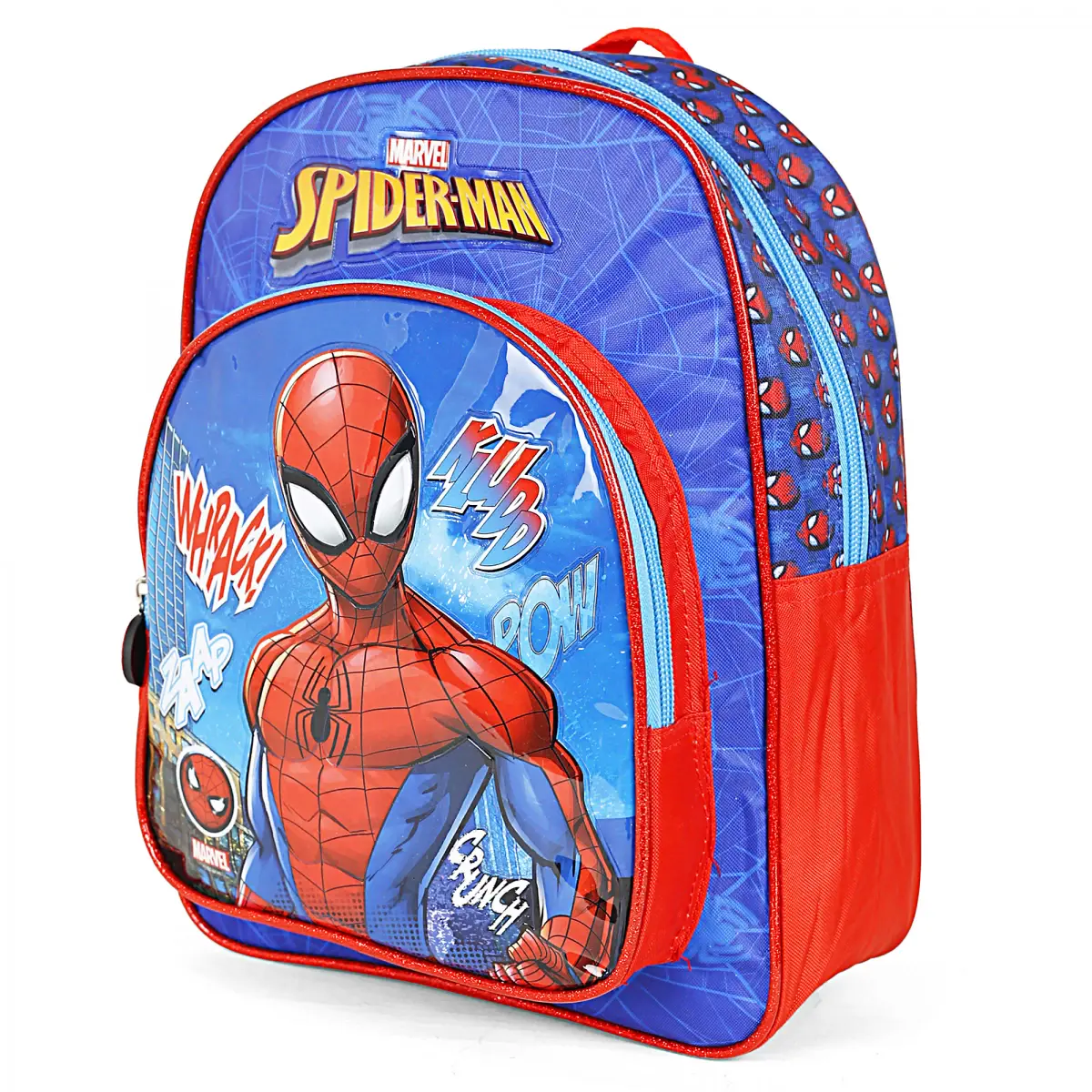 Striders Marvel Spider-Man Zaap School Bags, Cartoon Character Backpack best, Kids for 5Y+, Blue