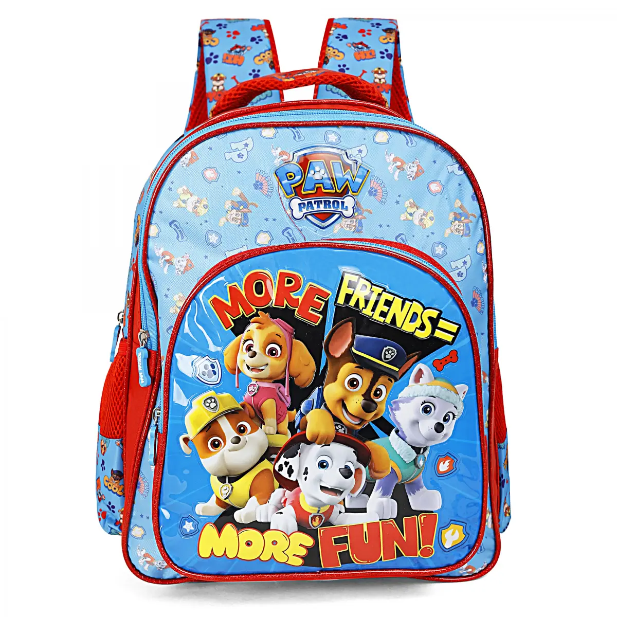 Sac à Bandoulière Mini Paw Patrol (Pat' Patrouille) - Motif Muffin, Rose, 16,5 X 16,5 Cm, Fermeture Magnétique
