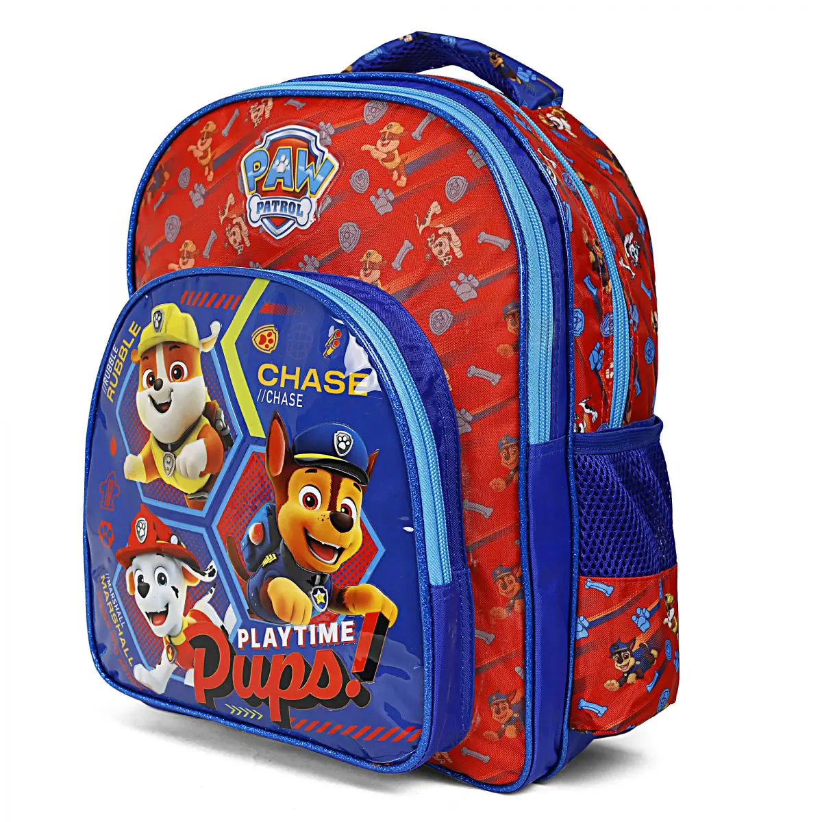 Paw Patrol Pups Bag Pack, 14Inches, Multicolour