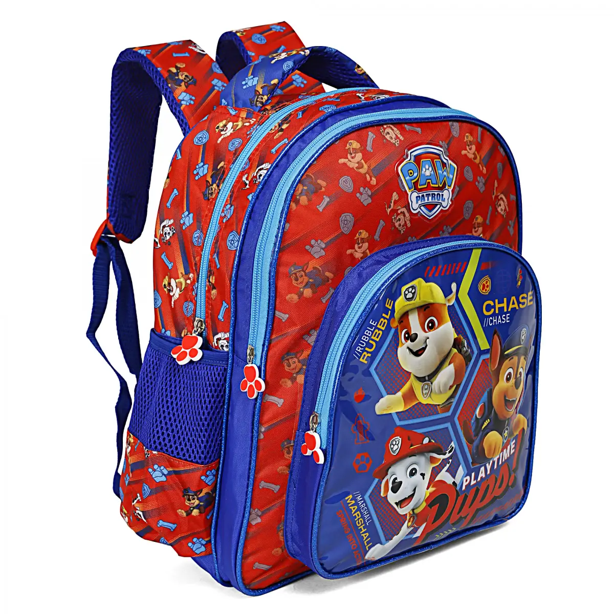 Paw Patrol Pups Bag Pack, 14Inches, Multicolour