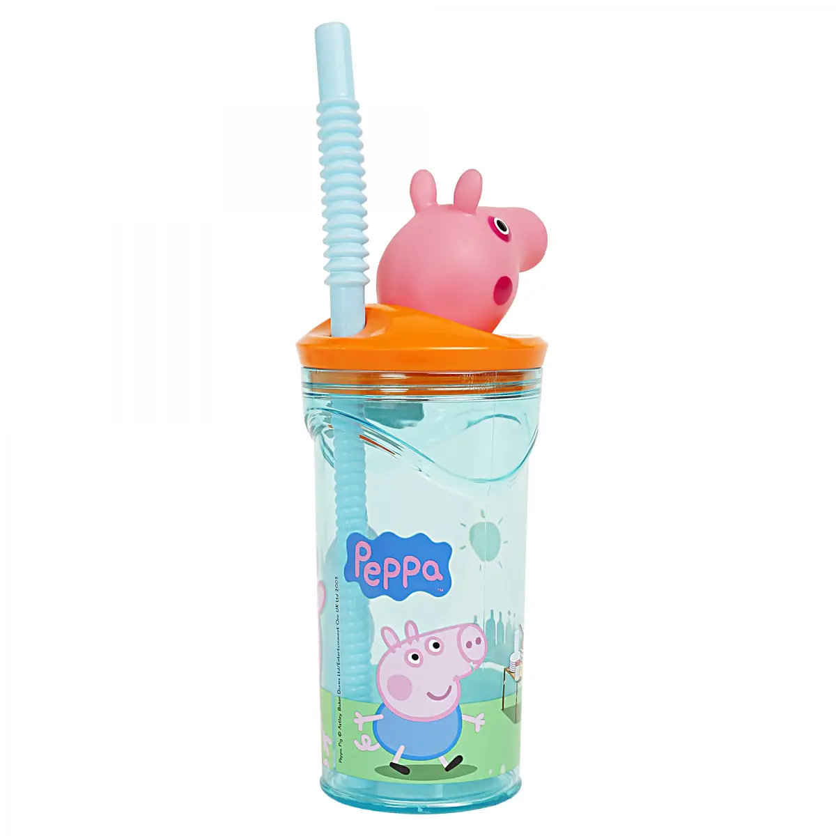 Peppa Pig Stor Figurine Tumbler, 360ml, Muticolour