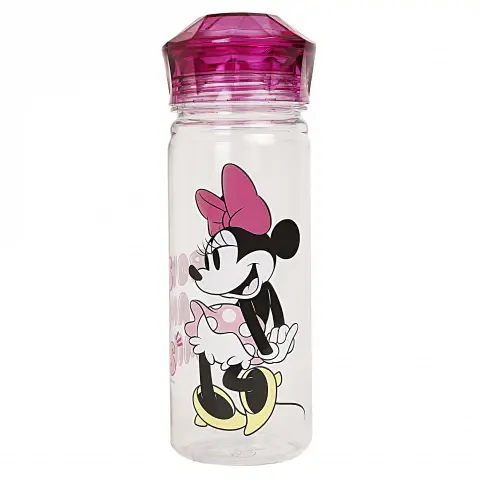 Disney Minnie Stor Diamond Bottle, 580ml, Pink