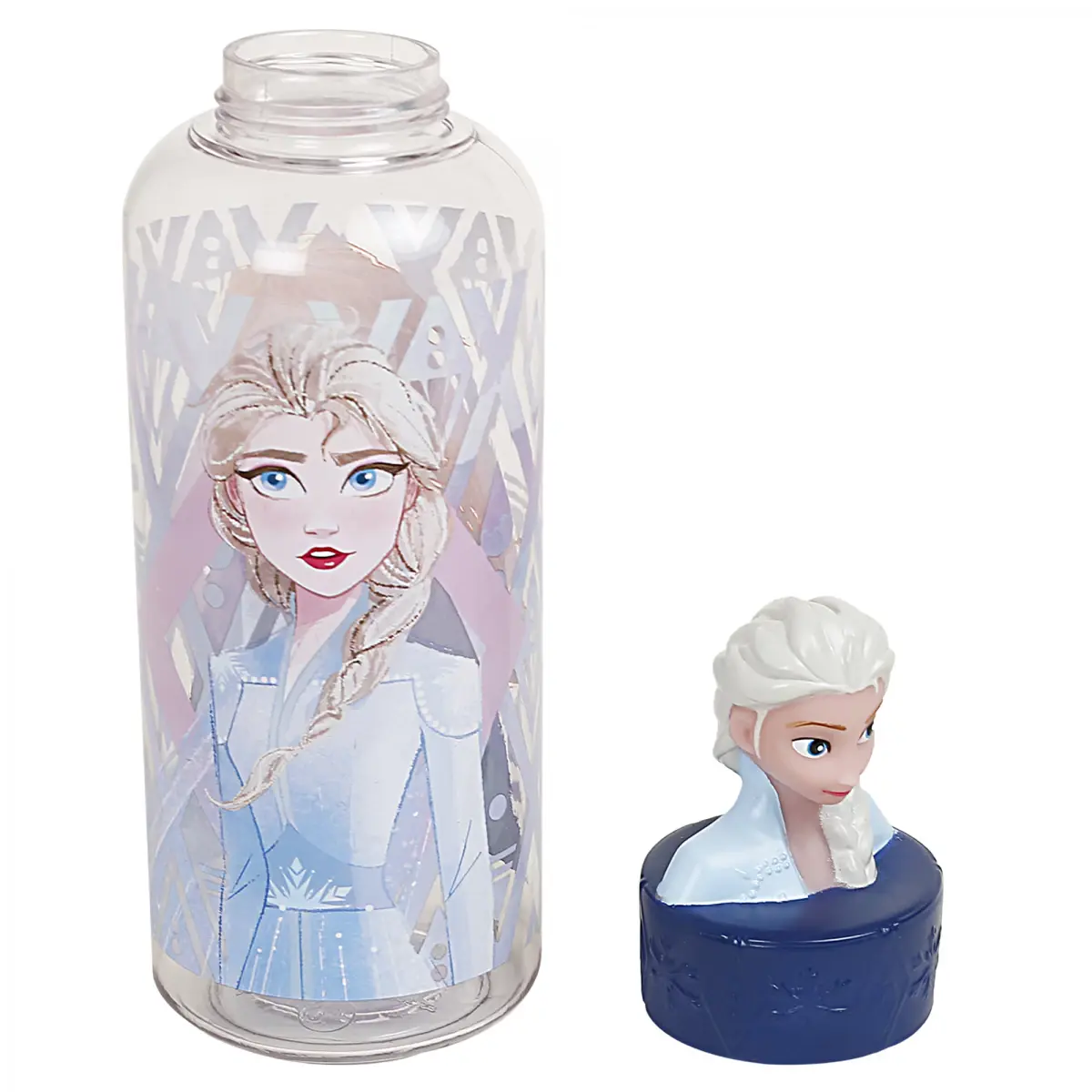 Disney Frozen Stor 3D Figurine Water Bottle, 560ml, Multicolour