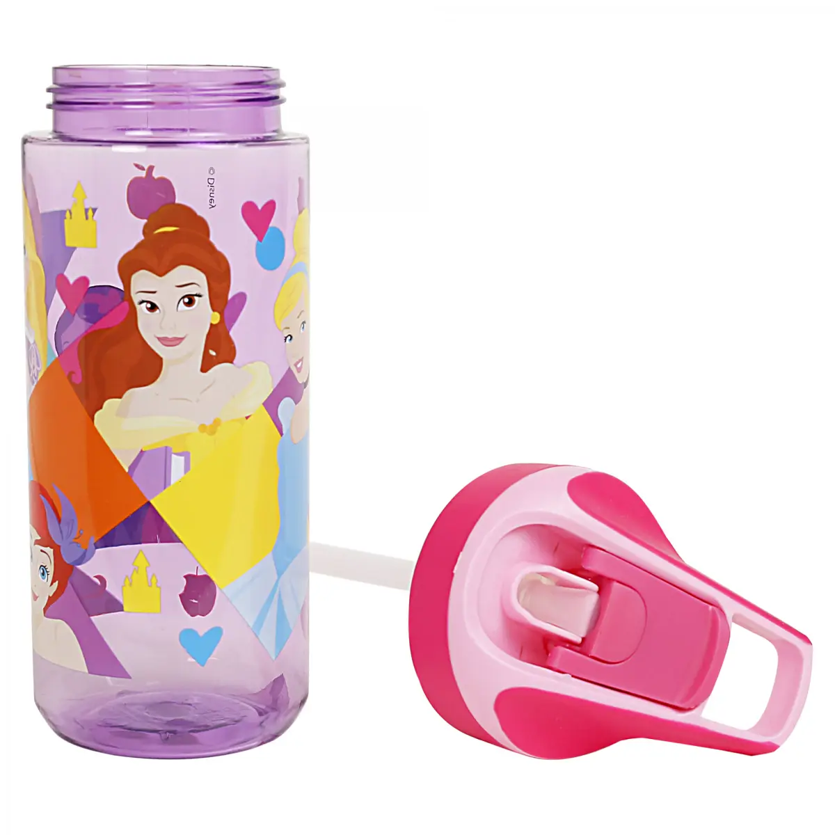 Disney Priness Stor Tritan Water Bottle, 620ml, Multicolour