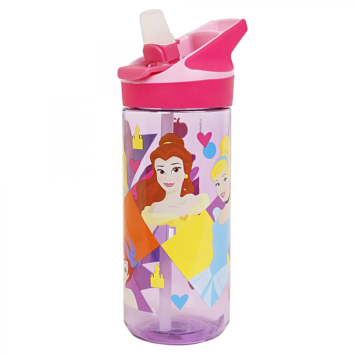 Disney Priness Stor Tritan Water Bottle, 620ml, Multicolour