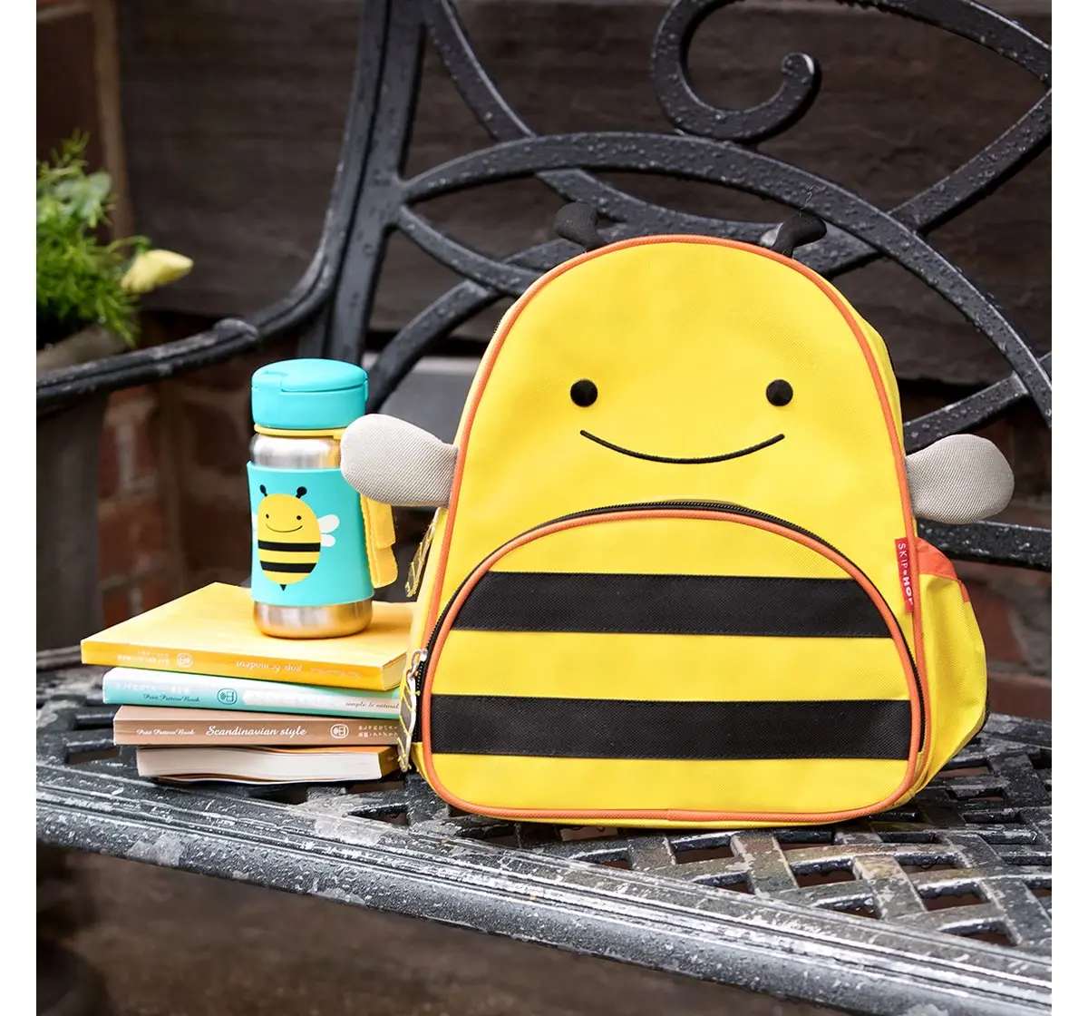 Skip Hop Zoo Little Kid Backpack Bee 3Y+, Multicolour