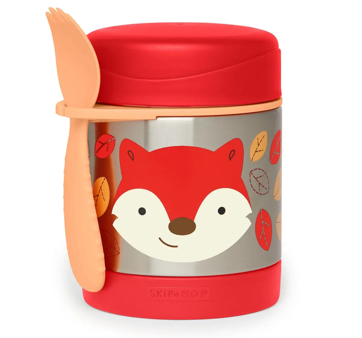 Skip Hop Zoo Insulated Little Kid Food Jar Fox 3Y+, Multicolour