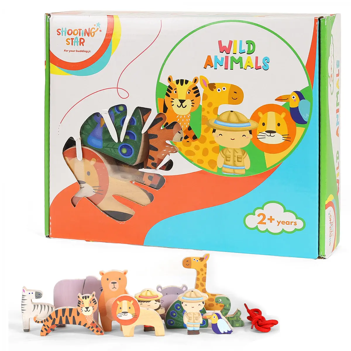 Shooting Star Funimals Free Play Wild Life, 2Y+, Multicolour