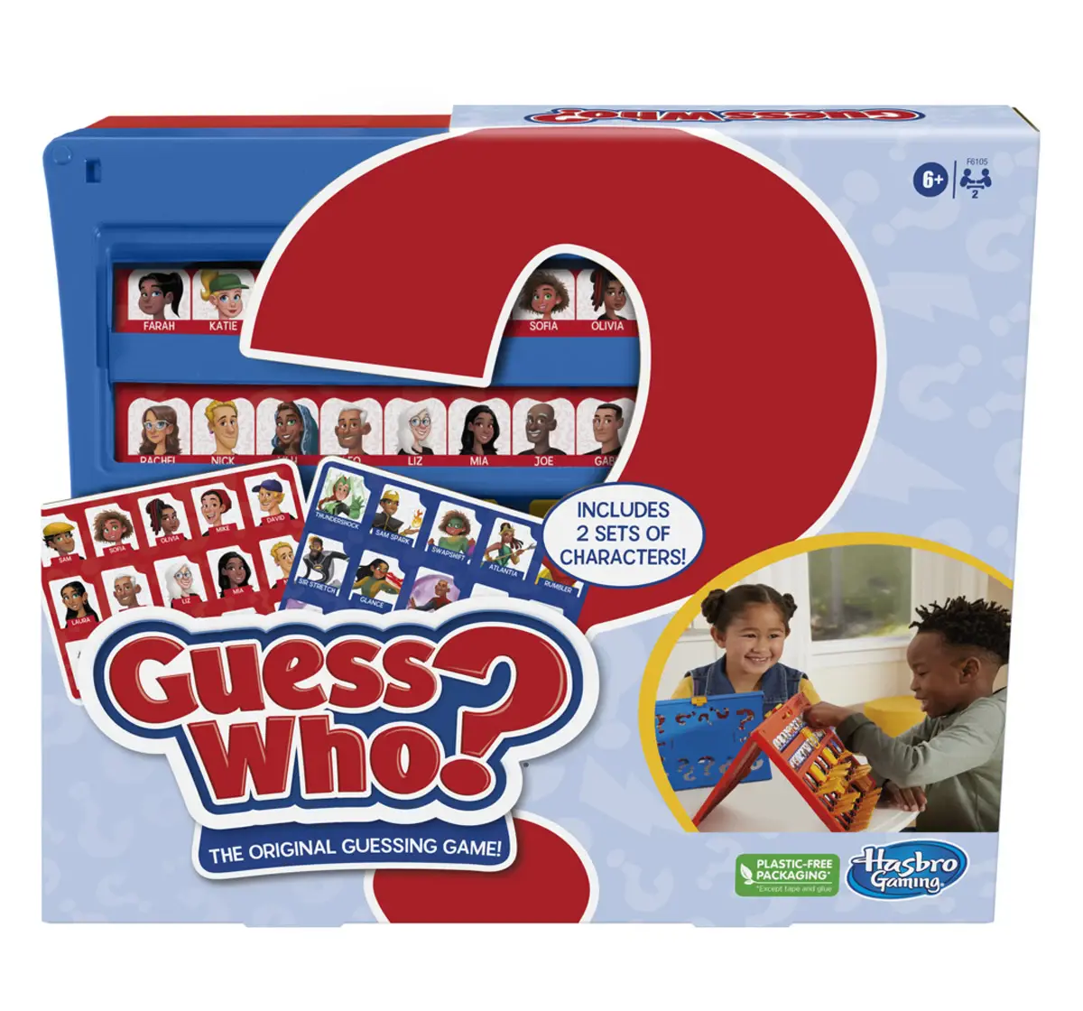 Buy Hasbro Gaming Guess Who Original Guessing Board Game For 2 Players ...