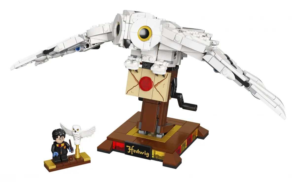 LEGO Harry Potter Hedwig Building Kit, Multicolour, 10Y+