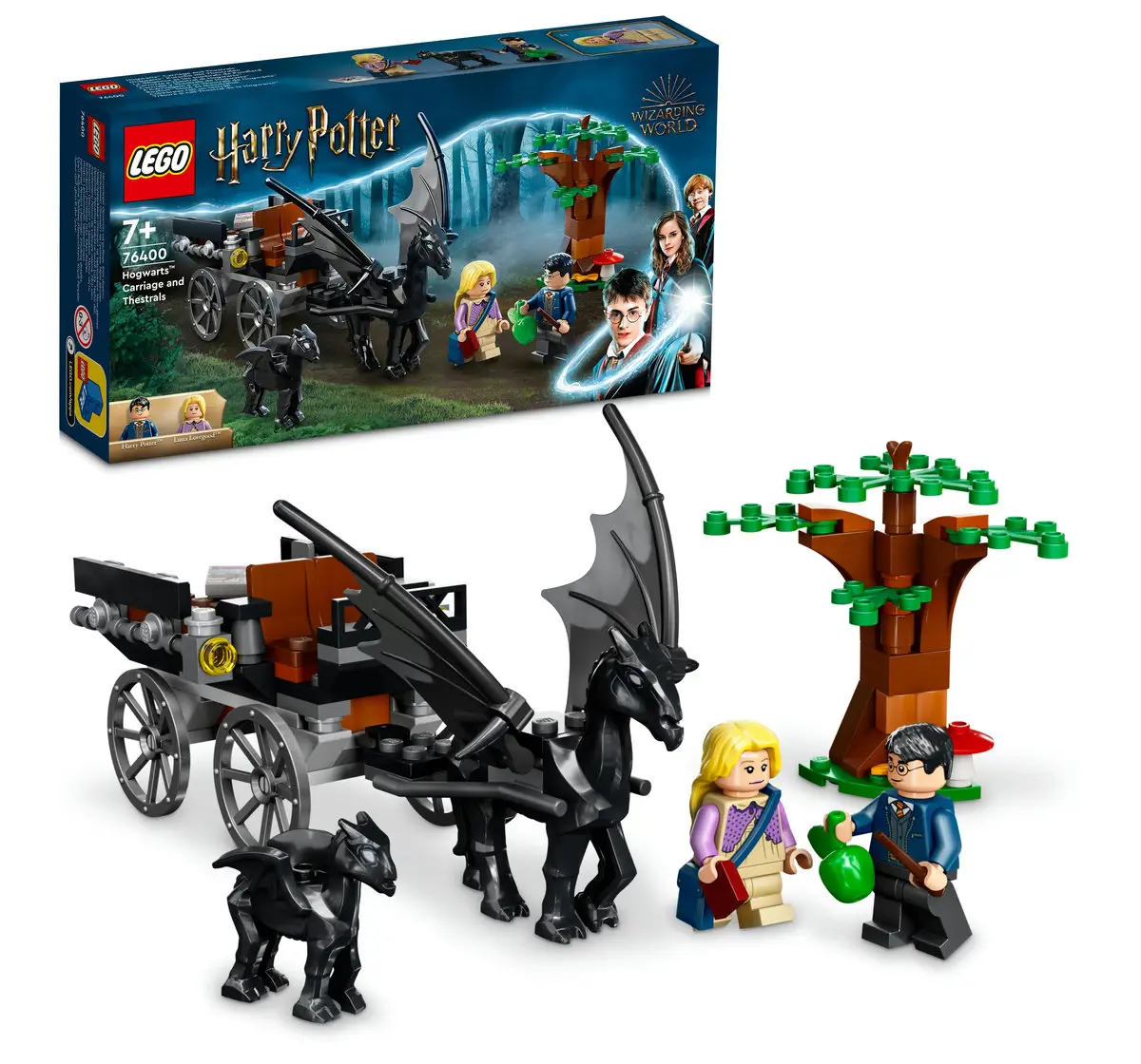 Lego Harry Potter Hogwarts Carriage And Thestrals 76400 Building Kit (121 Pieces)