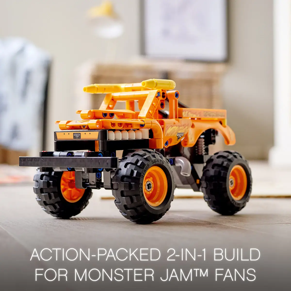 LEGO Technic Monster Jam El Toro Loco Model Building Kit, 247 Pieces, Multicolour, 7Y+